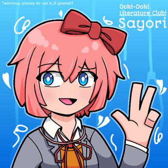 Sayori from Doki Doki Literature Club